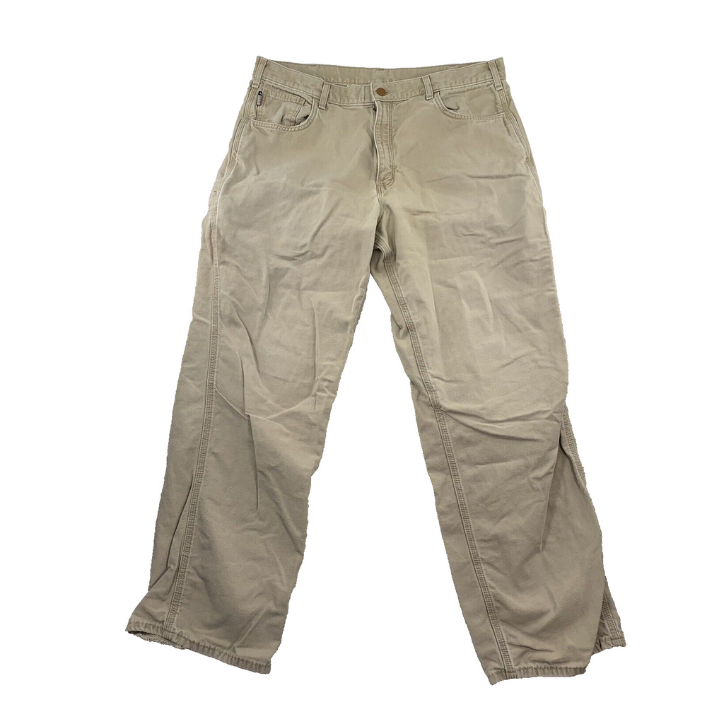 Carhartt Men's Flame Resistant Midweight Canvas Pant Size 38 X 32" Inseam 54-7